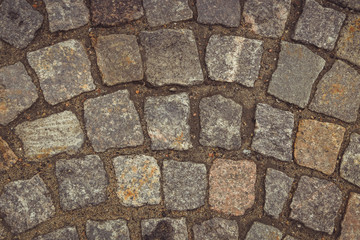 stone background. texture of stone, cobblestone, pavement, granite