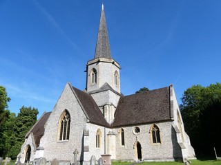 Fototapeta na wymiar Holy Trinity parish church, Penn Street, Buckinghamshire, England, UK