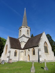 Fototapeta na wymiar Holy Trinity parish church, Penn Street, Buckinghamshire, England, UK