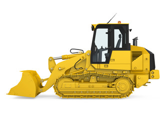 Track Loader Isolated © nerthuz