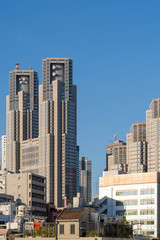 Fototapeta premium 東京都市風景 新宿