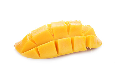 mango isolated on white background