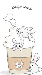 cappuccino in rabbits