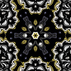 Abstract kaleidoscope background, can be used for designs, batik motifs, wallpapers, fabrics, gift wrapping, templates, ornaments and decorations