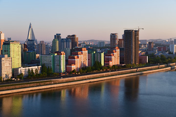 Pyongyang, capital of the North Korea. DPRK