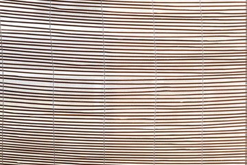Straw natural blinds, jalousie for background