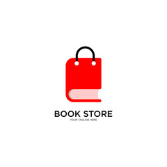 Book Store Logo Design Vector