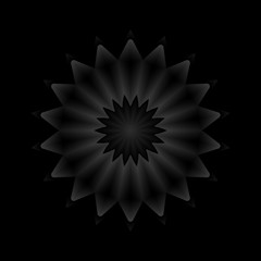 Abstract kaleidoscope background, can be used for designs, batik motifs, wallpapers, fabrics, gift wrapping, templates, ornaments and decorations