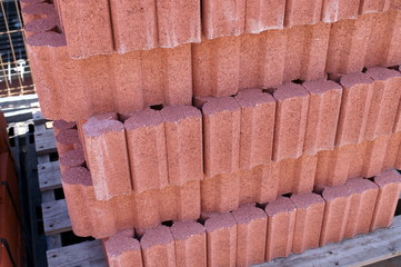 Brick block tile gardening department