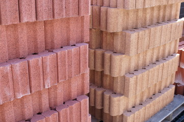 Brick block tile gardening department