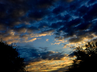 Fototapeta na wymiar Morning Clouds