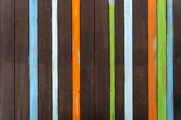 vertical vintage wood planks pattern 