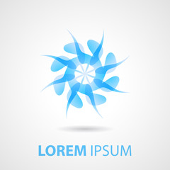 Abstract symbol or icon template