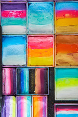 Paints for body art and drawing on the skin.