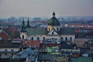 Fototapeta na wymiar Architecture in Krakow
