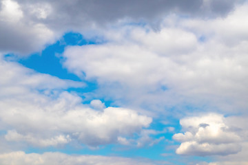 abstract background of sky with clouds