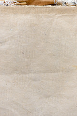 Old paper texture. Dirty and yellowed old paper texture for background