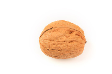 walnut isolated on white background