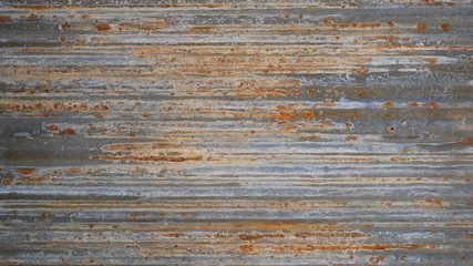 zinc roof texture background, rusty metal wall background