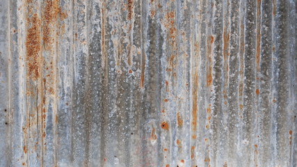 zinc roof texture background, rusty metal wall background