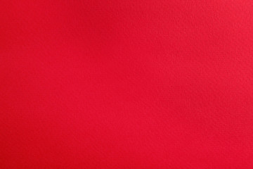 Abstract red background, top view. Colorful paper