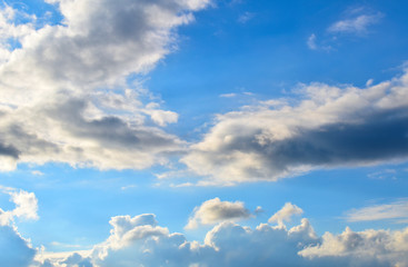 Obraz premium blue sky with clouds