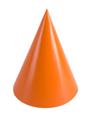 Fototapeta premium Orange Party Hat