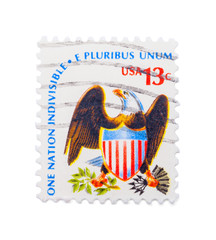 USA Eagle Stamp