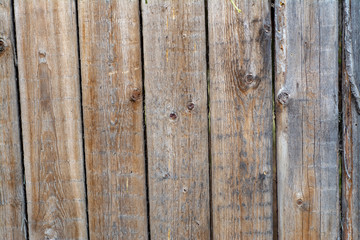 Background from wooden boards of natural color