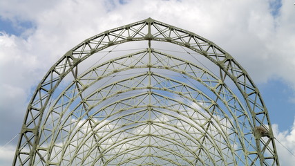 Old disused airship hangar