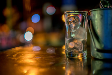 Glass in Night