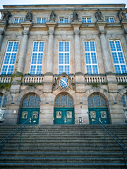 Fototapeta na wymiar Rathaus von Kassel in Norhessen
