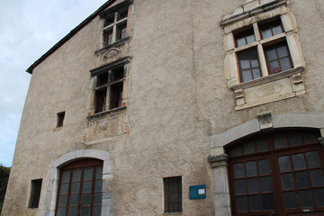 medieval house in bielle (france)