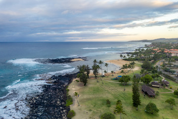 Sandy Protected Swimming, Snorkeling and Surfing Beach, Poipu Beach, Koloa, Kauai