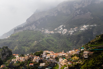 Fototapeta na wymiar the village of Ravello, on the Amalfi Coast, Italy