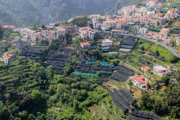 Fototapeta premium the village of Ravello, on the Amalfi Coast, Italy