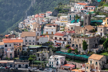 Fototapeta na wymiar the village of Ravello, on the Amalfi Coast, Italy