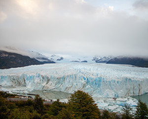 View of Glacier in Los Glaciares National Park in Argentina