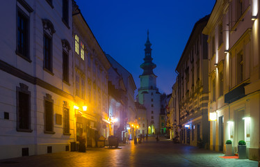 Michael Gate is historical landmark of Bratislava
