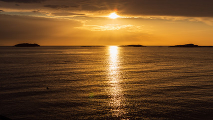 Obraz premium West coast sunset