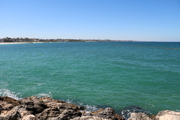 Fototapeta na wymiar Sorrento Beach in Perth, Australia Oceania