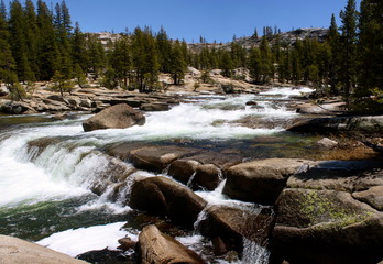 Glen Aulin Hike in the High Country in Yosemite National Park in California 