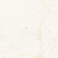 Empty vector map of San Juan Sacatepéquez, Guatemala