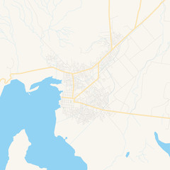 Empty vector map of Gonaïves, Artibonite, Haiti