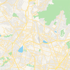 Empty vector map of Tlalnepantla, Mexico