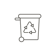 Cleanliness, global warming vector icon. Simple element illustration from UI concept.