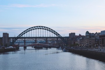 Bridge over the Tyne River in Newcastle