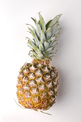 Fototapeta premium Pineapple on a white background