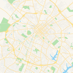 Empty vector map of Lexington, Kentucky, USA