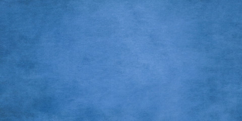 Blue wide grunge effect texture.